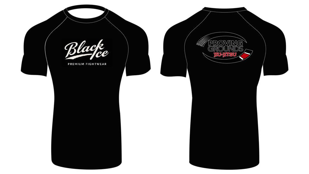 Black Ice Premium Rashguard - Blackout